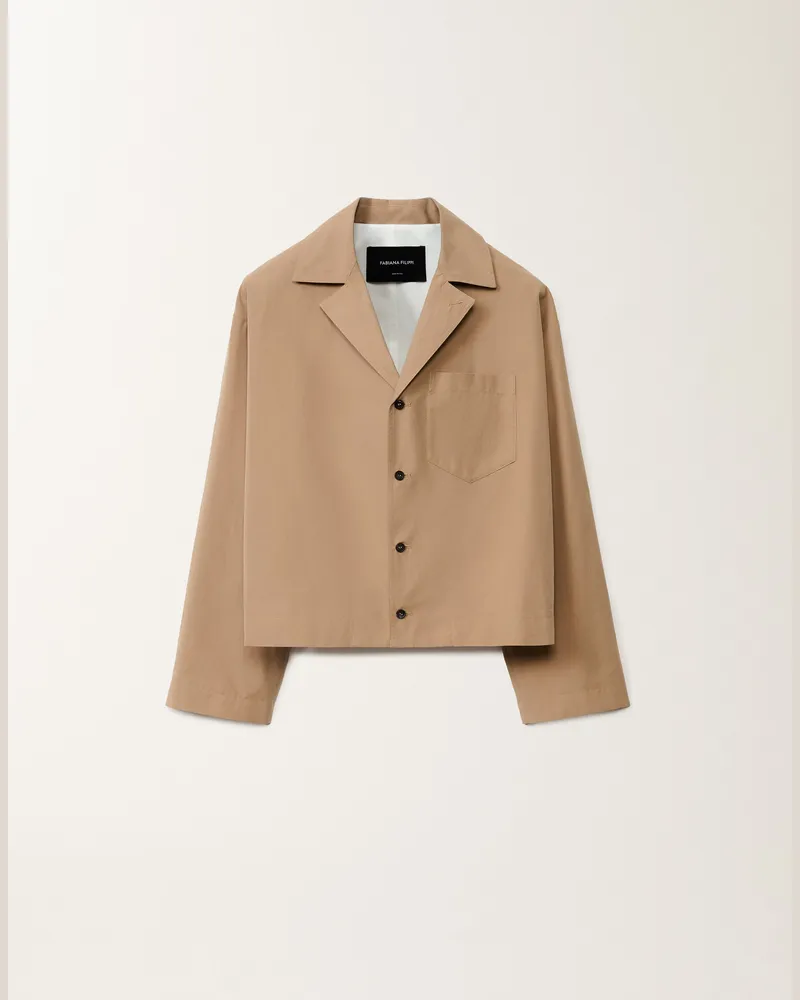 Fabiana Filippi Trenchcoat, Eichelfarben - Frau  Braun Braun