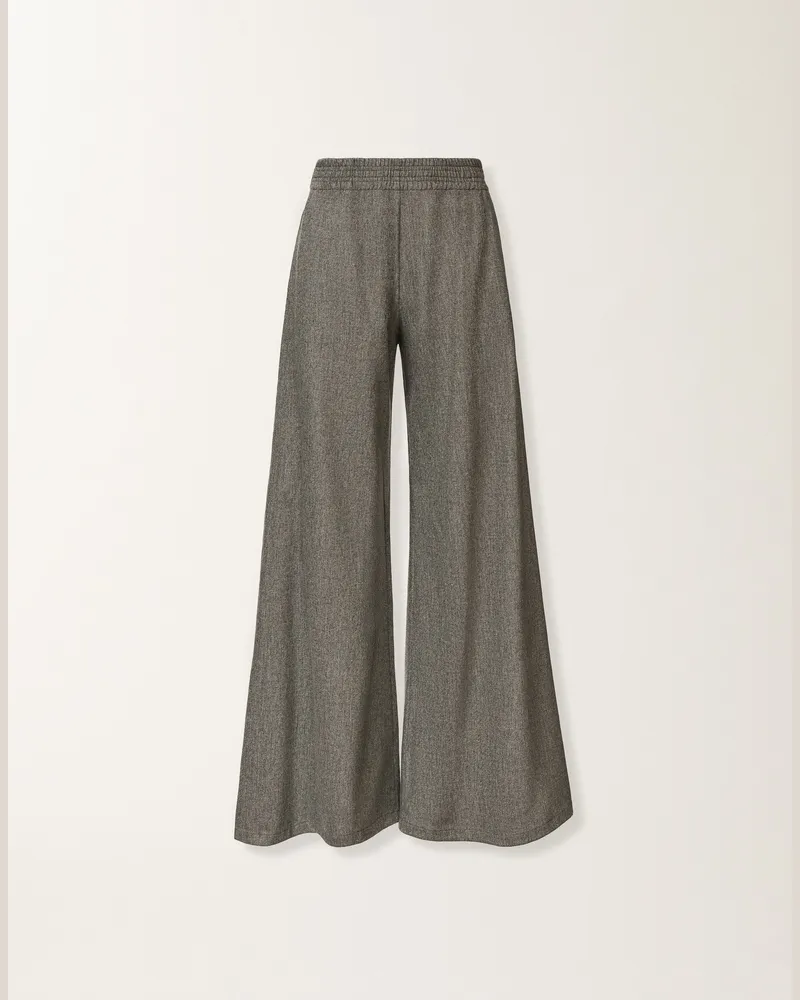 Fabiana Filippi Amelia-hose Aus Flanell, Rock - Frau Hosen Grau Grau