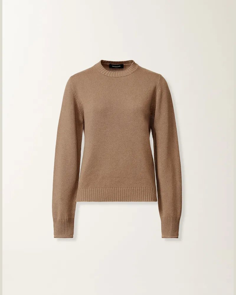 Fabiana Filippi Pullover In Platin, Rinde - Frau Strickwaren Braun Braun