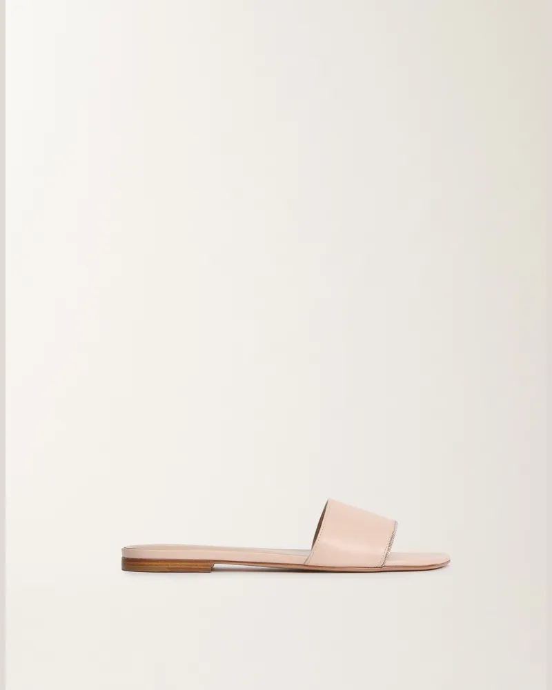 Fabiana Filippi Pantoletten Aus Kalbsleder, Candy - Frau Flache Schuhe Candy Candy
