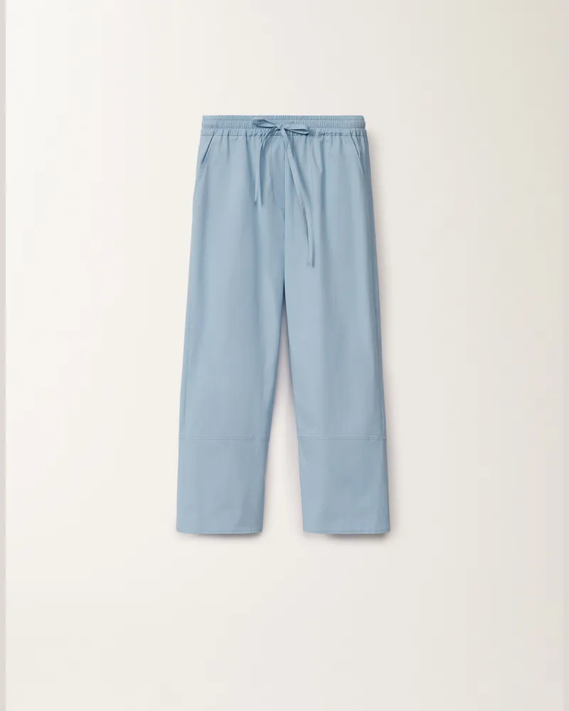 Fabiana Filippi Hose Aus Stretch-popeline, Hellblau - Frau Hosen Hellblau Hellblau