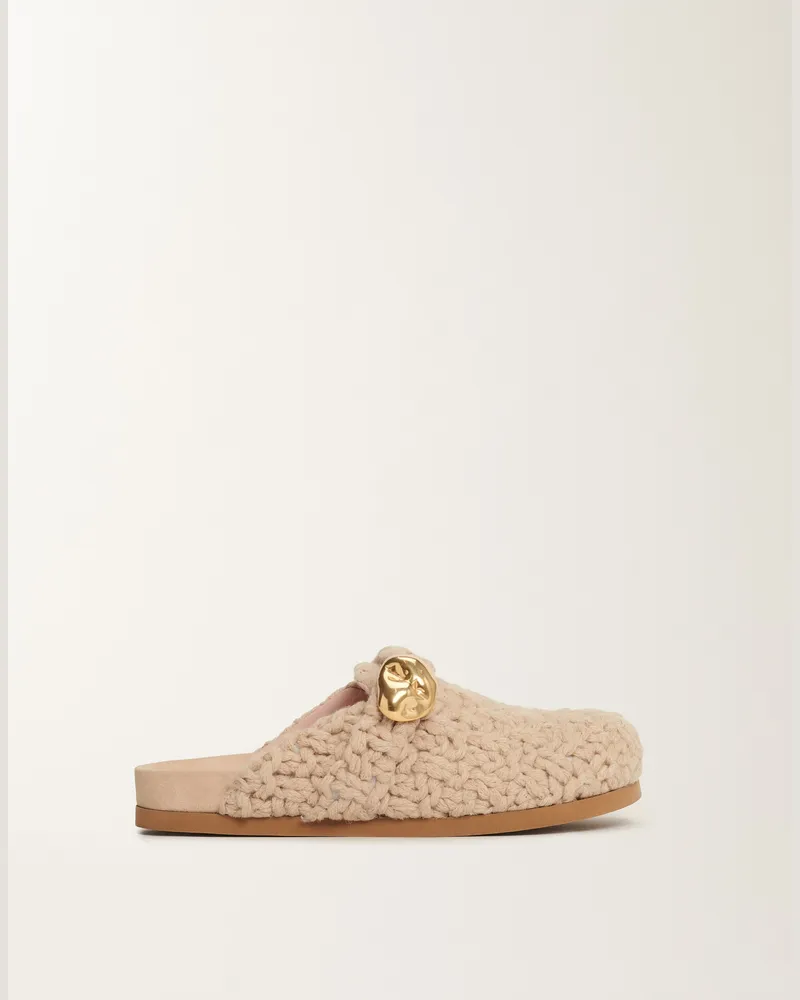 Fabiana Filippi Mules In Kamel, Albinofarben - Frau Flache Schuhe Braun Braun