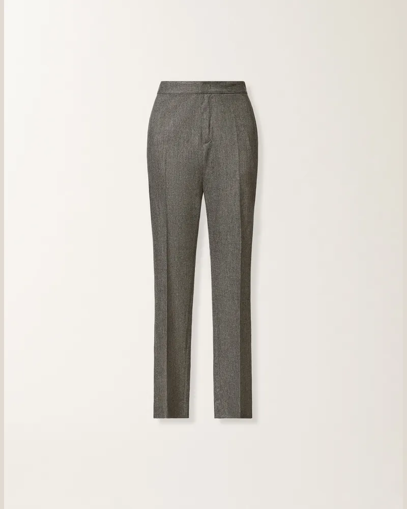 Fabiana Filippi Montefalco-hosen In Flanell, Rock - Frau Hosen Grau Grau