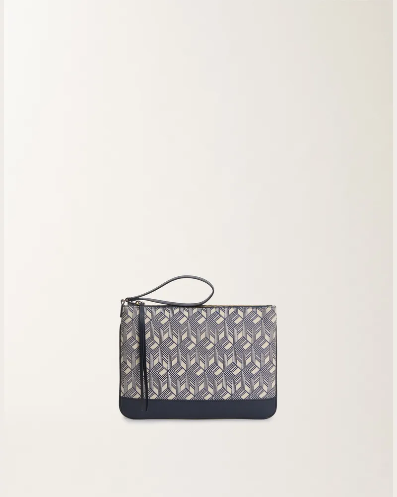 Fabiana Filippi Jacquard-pouch, Blau - Frau Mini-tachen & Clutches Blau Blau