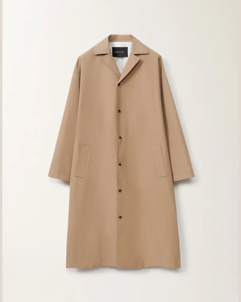 Fabiana Filippi Trenchcoat Aus Baumwolle, Eichelfarben - Frau  Braun Braun
