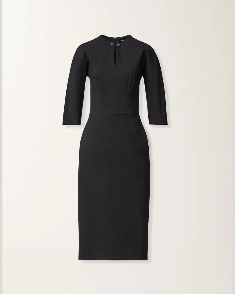 Fabiana Filippi Kleid Aus Jersey, Nachtblau - Frau Kleider Blau Blau
