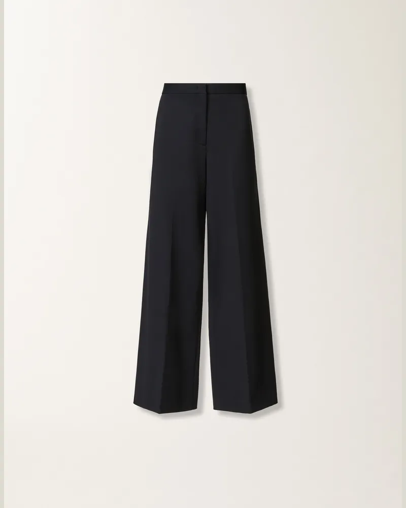 Fabiana Filippi Hose Spoleto Aus Jersey, Nachtblau - Frau Hosen Blau Blau