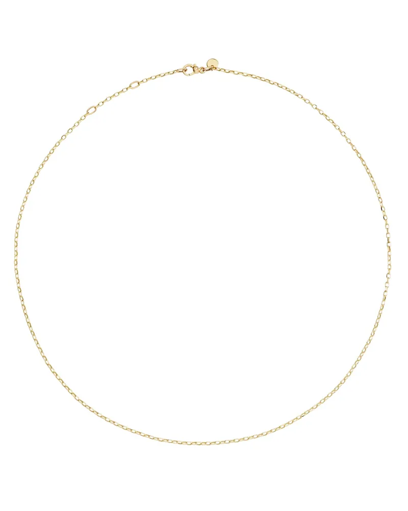 DoDo HALSKETTE ESSENTIALS AUS GELBGOLD Silber