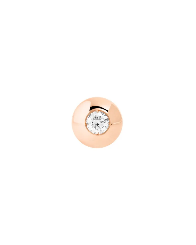 DoDo OHRSTECKER BOLLICINE ROSÉGOLD UND DIAMANTE Roségold