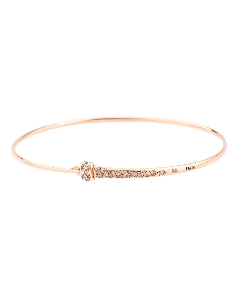DoDo BANGLE ESSENTIALS ROSÉGOLD UND DIAMANTEN Braun