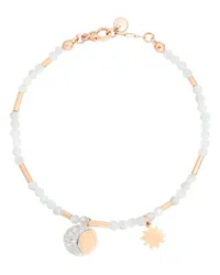 DoDo ARMBAND M ROSÉGOLD ADULAR UND DIAMANTEN Roségold