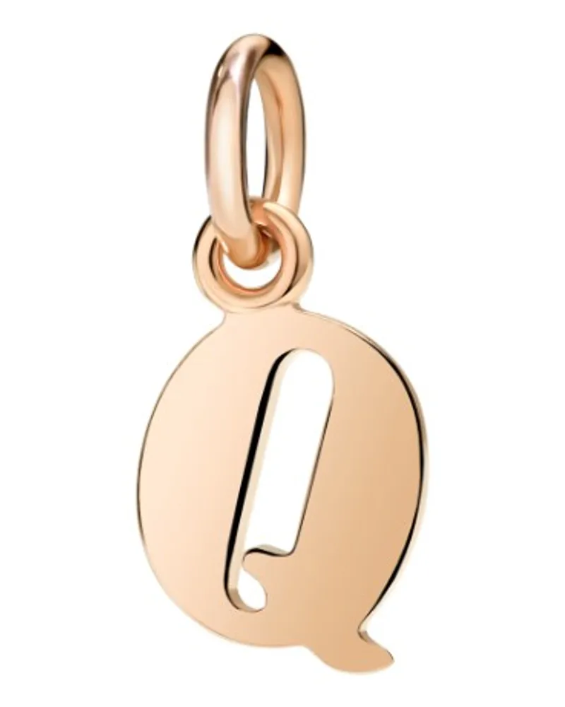 DoDo ANHÄNGER BUCHSTABE Q ROSÉGOLD Roségold