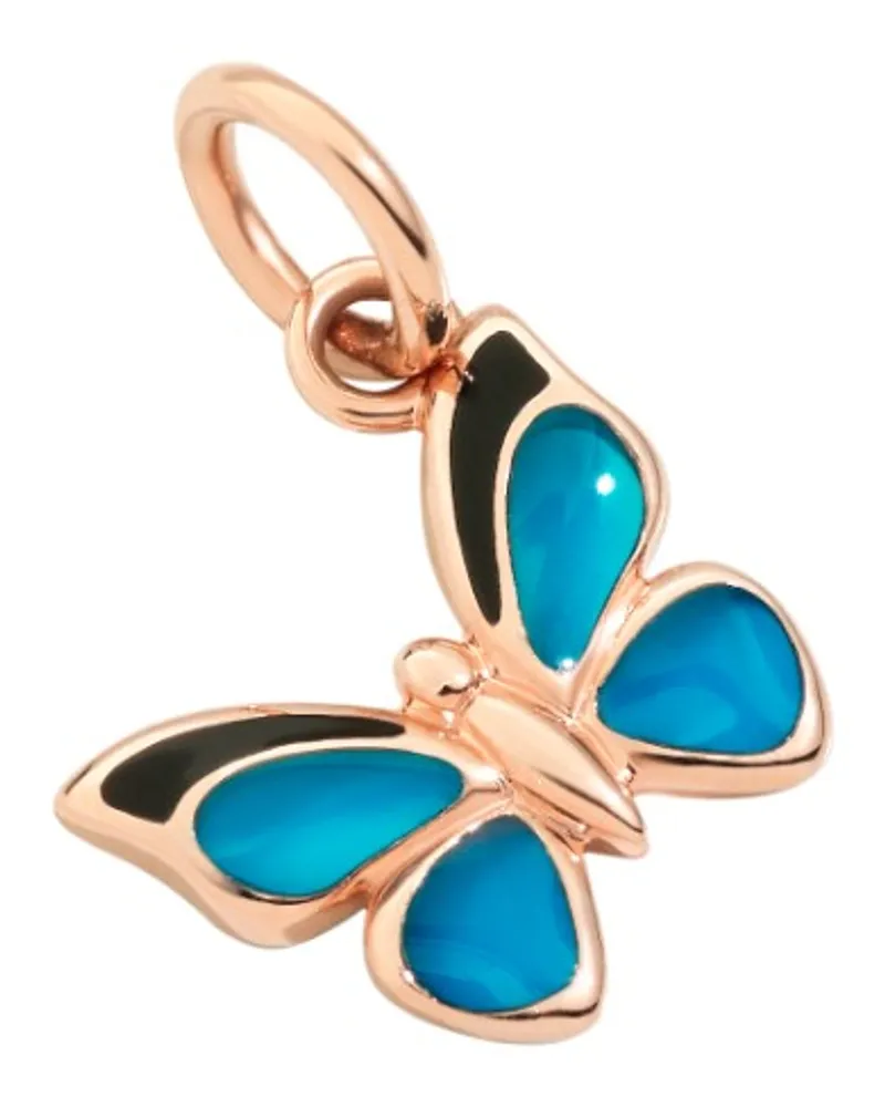 DoDo ANHÄNGER SCHMETTERLING ROSÉGOLD UND EMAILLE Roségold