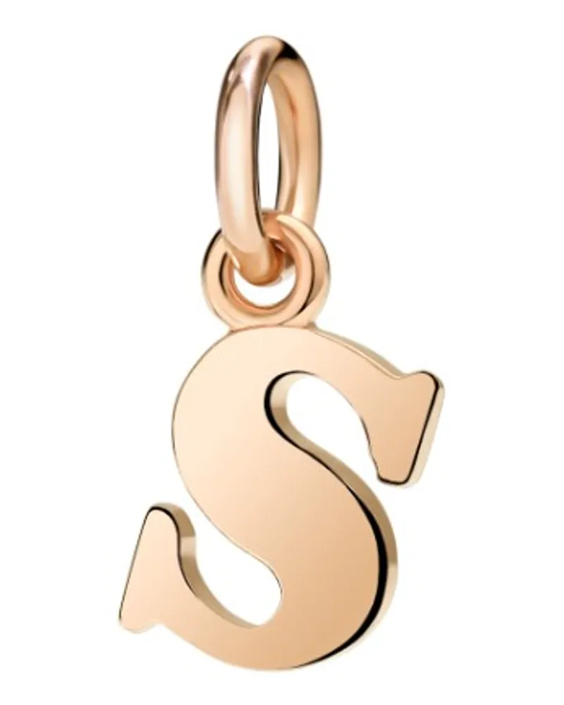 DoDo ANHÄNGER BUCHSTABE S ROSÉGOLD Roségold