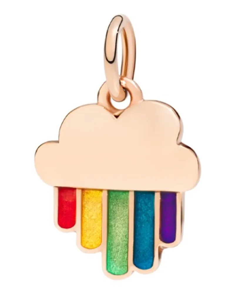 DoDo ANHÄNGER REGENBOGEN ROSÉGOLD UND EMAILLE Roségold
