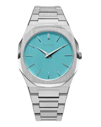 D1 Milano Watch Ultra Thin Bracelet 38mm - Light Blue Blue