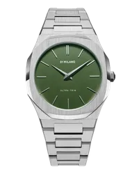 D1 Milano Watch Ultra Thin Bracelet 40 Mm - Moss Green