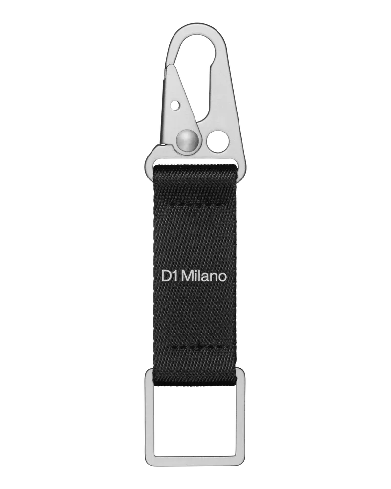 D1 Milano Watch Keychain - Black Black