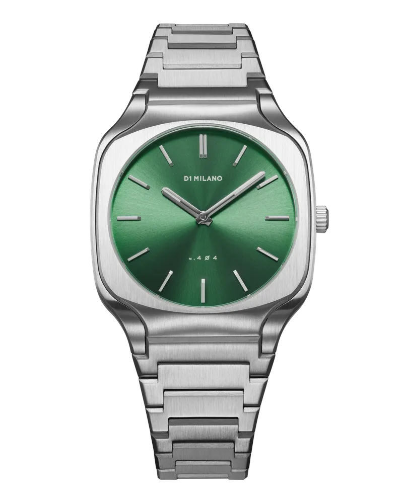 D1 Milano Watch Square Bracelet 37 Mm - Eden Green