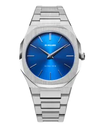 D1 Milano Watch Ultra Thin Bracelet 40 Mm - Geo Blue