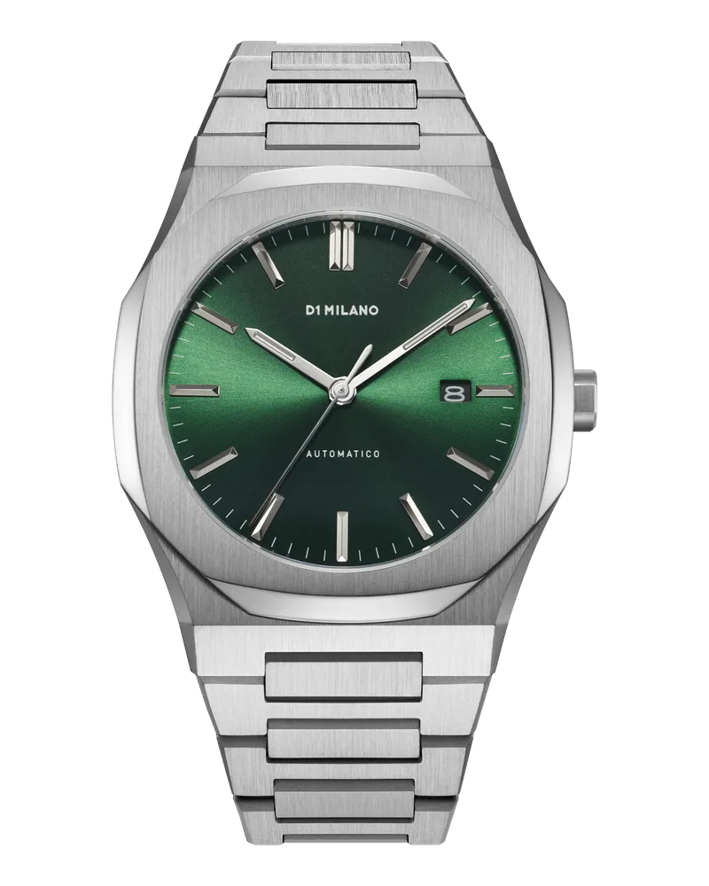 D1 Milano Watch Automatic Bracelet 41.5mm Green