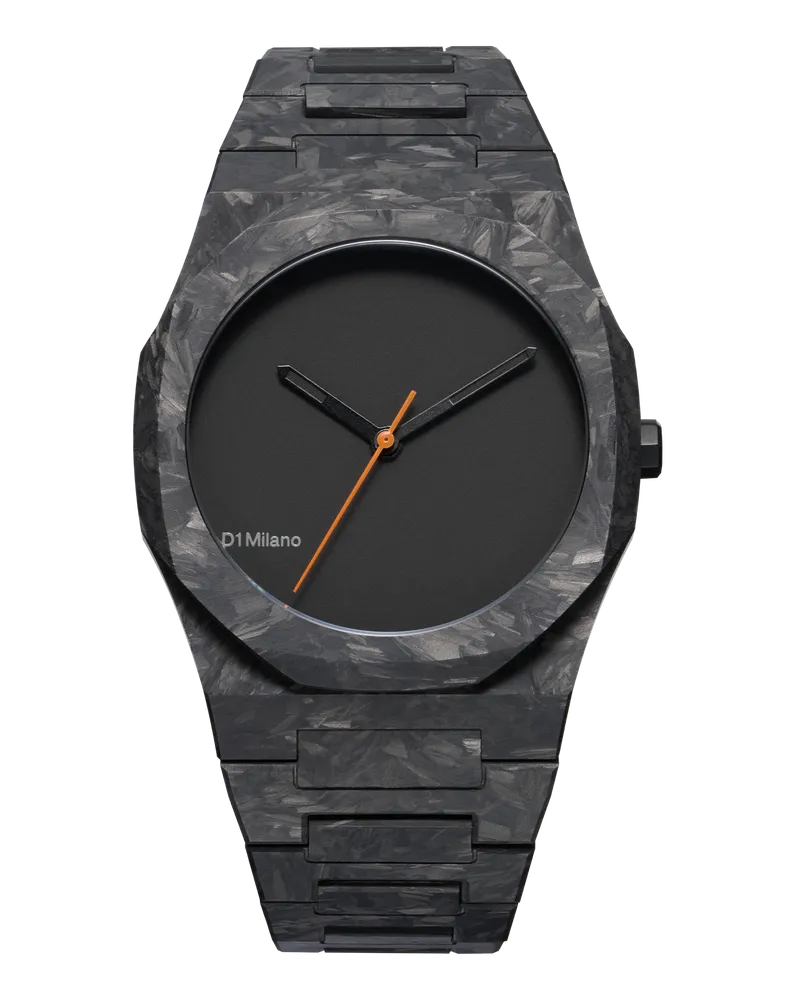 D1 Milano Watch Automatico - Carbonium Black
