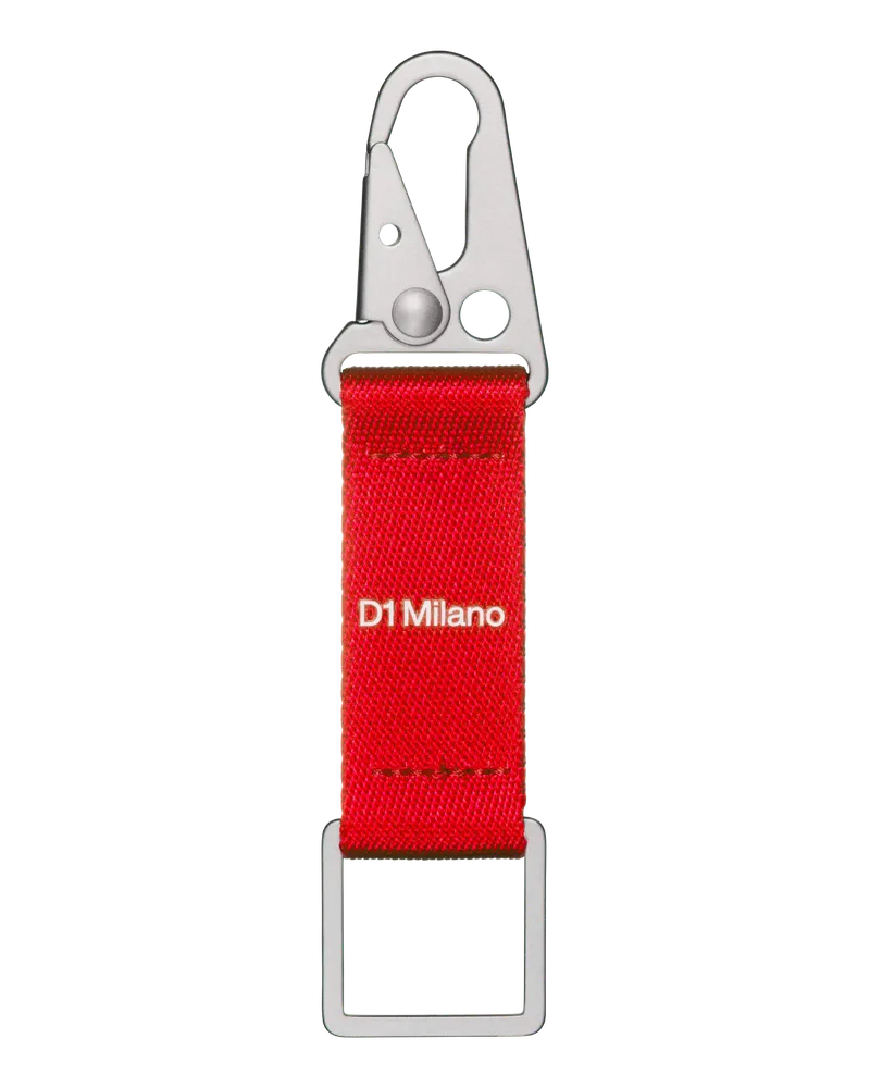 D1 Milano Watch Keychain - Red Red