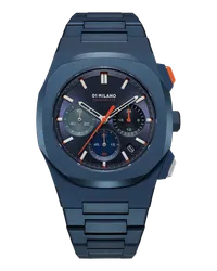 D1 Milano Watch Chronograph 41.5mm - Nox Orange