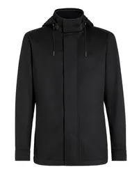 Ermenegildo Zegna Cima Jacke aus Oasi Cashmere Elements Schwarz