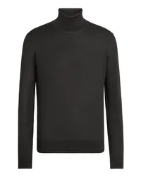 Ermenegildo Zegna Rollkragenpullover aus Cashseta in Schwarz Schwarz