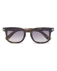 Ermenegildo Zegna Sonnenbrille aus Acetat in Vintage-Braun und Havana Vintage-braun