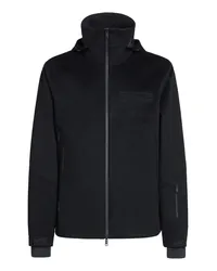 Ermenegildo Zegna Blouson aus Oasi Cashmere Elements Schwarz