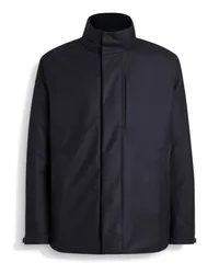 Ermenegildo Zegna Feldjacke aus Kaschmir Marineblau