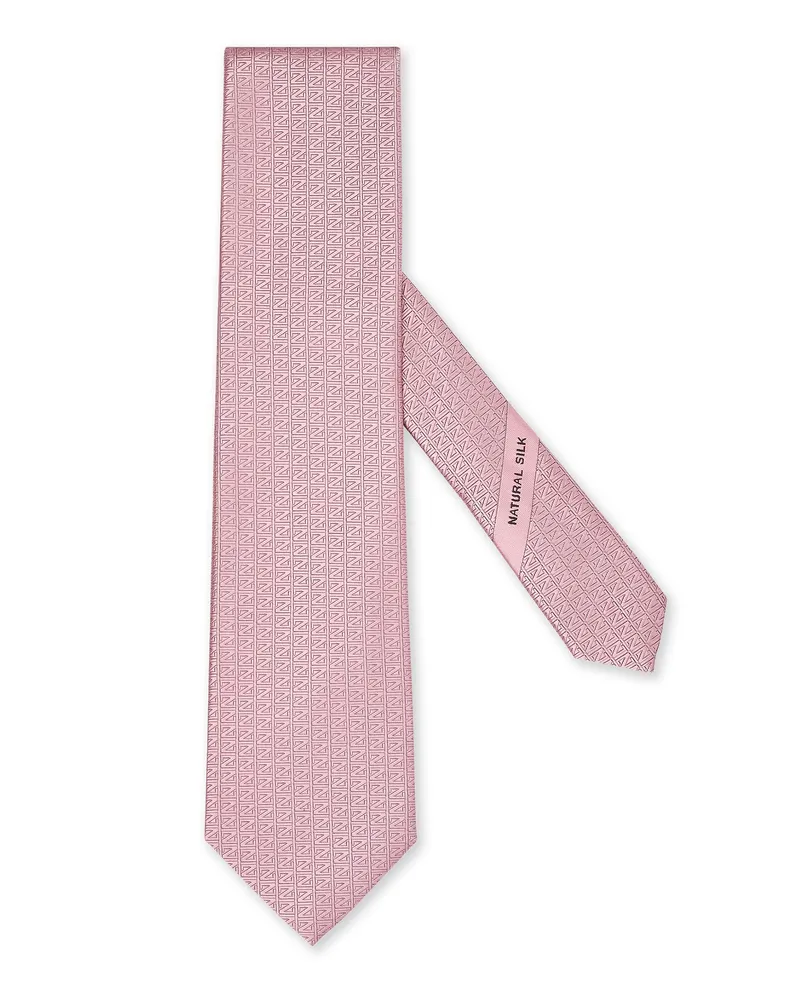 Ermenegildo Zegna Krawatte aus Natural Silk in Rosa Rosa