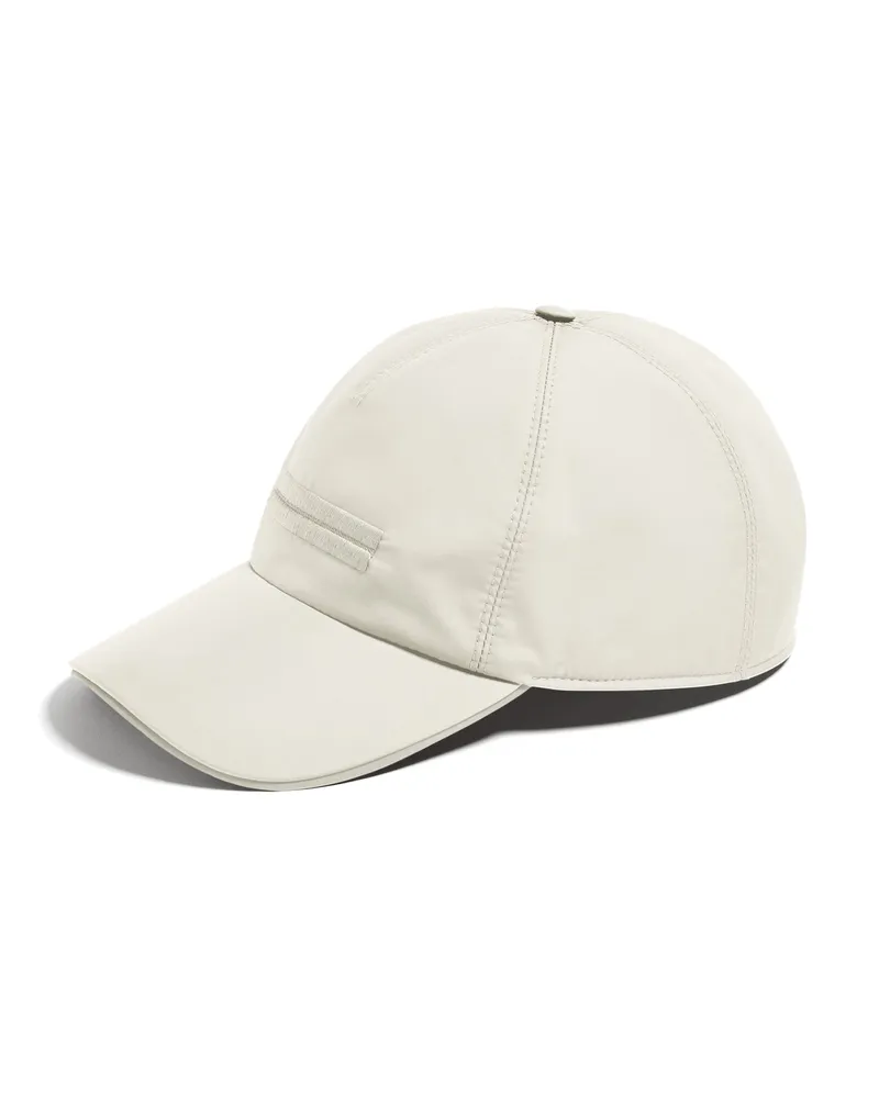 Ermenegildo Zegna Baseballcap aus technischem Material in Weiß Weiß