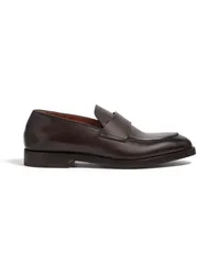 Ermenegildo Zegna Torino Loafer aus Leder in Braun Braun