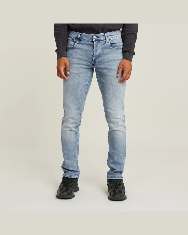 G-STAR RAW 3301 Regular Tapered Jeans - Mittelblau - Herren Mittelblau