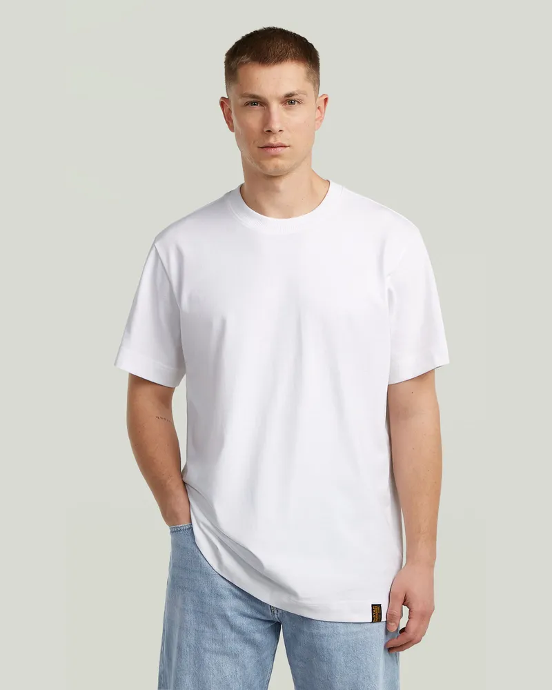 G-STAR RAW Essential Loose T-Shirt - Weiß - Herren Weiß