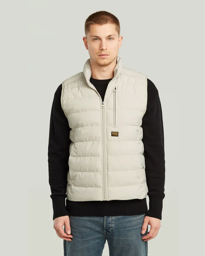 G-STAR RAW Foundation Liner Weste - Beige - Herren Beige
