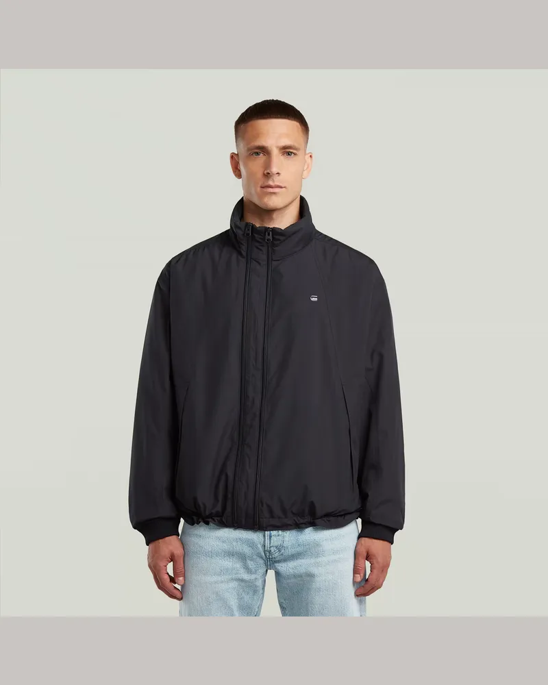 G-STAR RAW Double Zip Track Jacke - Schwarz - Herren Schwarz