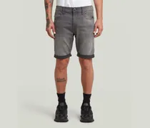 3301 Slim Denim Shorts - Grau - Herren