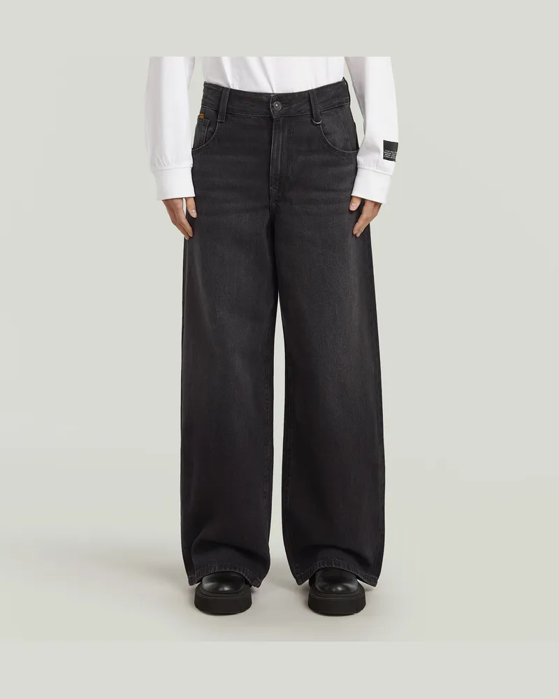 G-STAR RAW Skater High Loose Jeans - Grau - Damen Grau