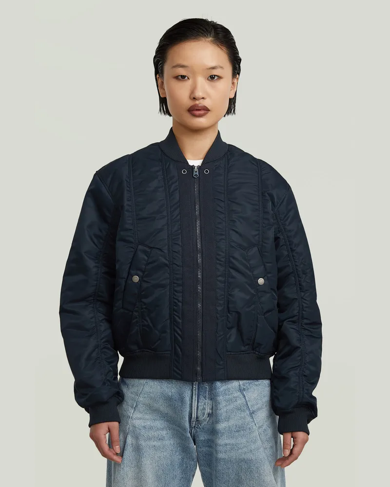 G-STAR RAW Bomberjacke - Dunkelblau - Damen Dunkelblau