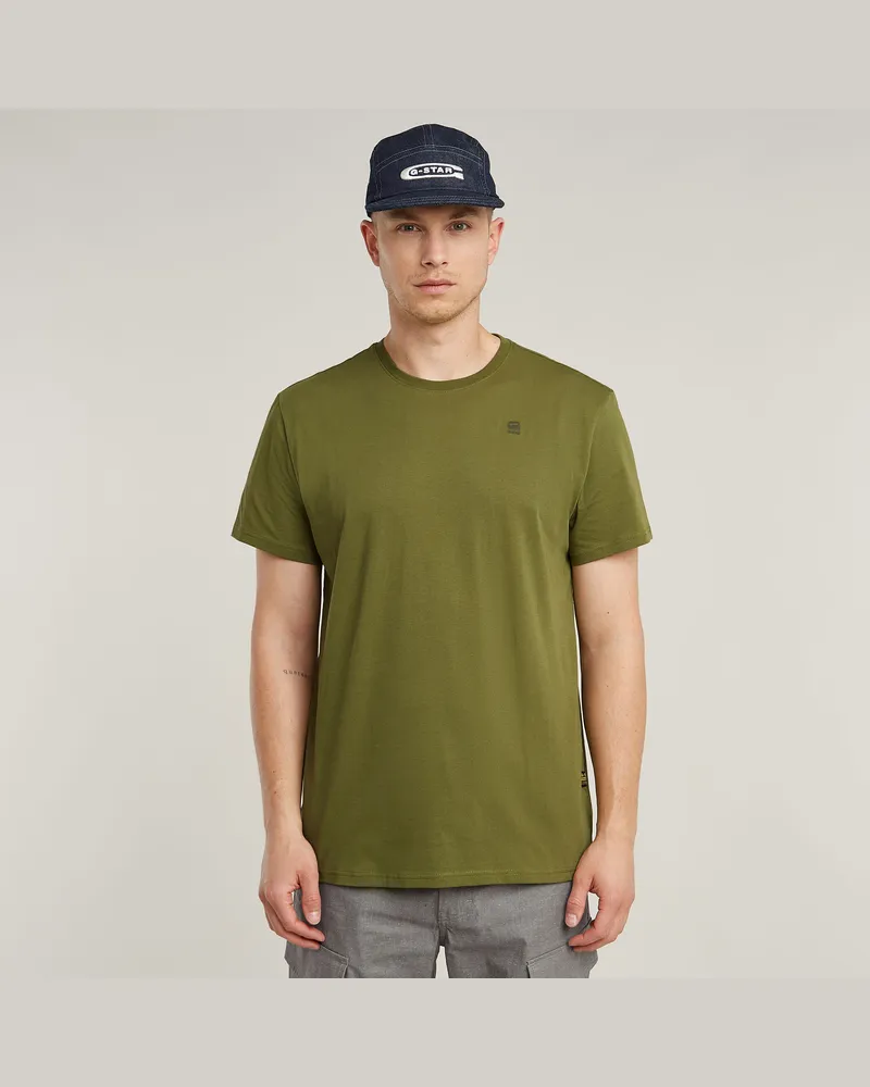 G-STAR RAW Base-S T-Shirt - Grün - Herren Grün