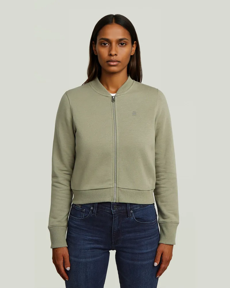 G-STAR RAW Bomber Sweat - Grün - Damen Grün