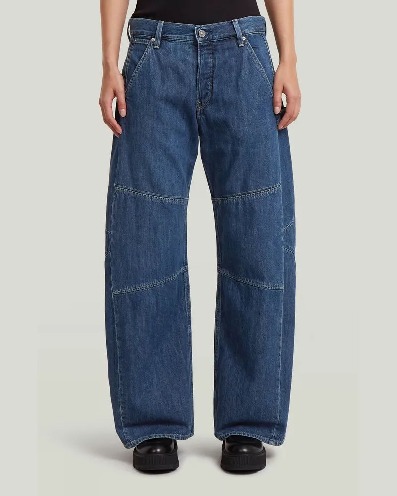 G-STAR RAW Bowey Barrel Extreme Loose Jeans - Dunkelblau - Damen Dunkelblau