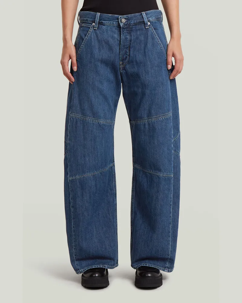 G-STAR RAW Bowey Extreme Carpenter Loose Jeans - Dunkelblau - Damen Dunkelblau