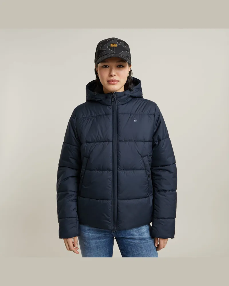 G-STAR RAW Short Puffer - Dunkelblau - Damen Dunkelblau