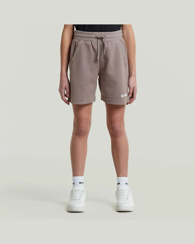 G-STAR RAW Girls Premium Core Sweat Shorts - Grau - mädchen Grau