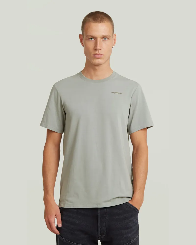 G-STAR RAW Slim Base T-Shirt - Grau - Herren Grau